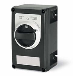 SCAME Intrerupator separatorn20A 2P IP66 115x190x128mm Y1 IK10 GENERAL GREY/BLACK GW 960°C (590.JGE2002)