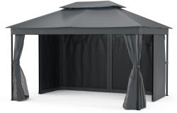 Blumfeldt Mondo Dual pavilon 3x4 dupla tetővel és szúnyoghálóval (GDI17-MondoDual3x4G)