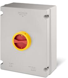 SCAME Intrerupator separatorn100A 6P IP55 228x308x128mm Y4 IK09 EMERGENCY YELLOW/RED GW 650°C (590.EM10006)