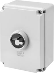 Gewiss Selector rotativ - doza din material izolator - 125A 4P - blocabil BLACK KNOB - IP66/67/69 (GW70424P)