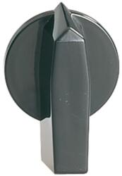 LOVATO Electric Black Operating Handle, For 90x90mm Front Plate 7mm/0.28in For Gx32h - Gx40h - Gn125 - Gn32h - Gn40h - Gn63h (7ar214)
