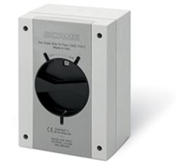 SCAME Intrerupator separatorn80A 3P+N IP66/IP69 160x220x115mm Y2 IK09 GENERAL GREY/BLACK GW 650°C (590.GE8005)