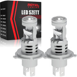 H4 Led izzó projektoros 2db (3128) - royaltuning