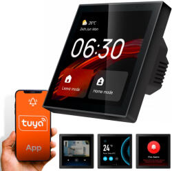 EXTRALINK Smart Life, vezérlőpult, okosotthon központ, Wi-Fi, Bluetooth, Zigbee