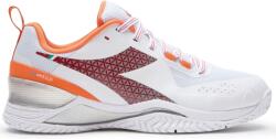 Diadora Blushield Torneo W AG - white/fiery red - Fehér
