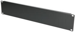 Extralink 2U 19" első üres panel, fekete