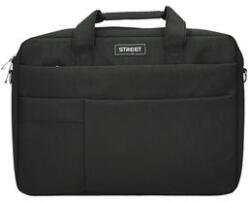 Street Notebook táska STREET Sleek 15, 6" fekete (531392) - irodaszer