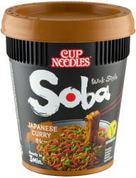 Nissin Soba 90g cup instant leves japán curry