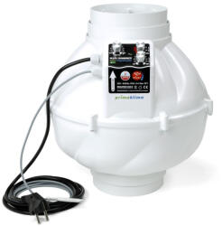 Prima Klima Ventilátor Prima Klima Whisperblower PK150/160WHSP-ECTC, 150-160 mm - 1400 m3/h, hőmérséklet szabályzás és min. fordulatszám, EC motor