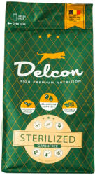 Delcon Cat Sterilized Hypoallergén Hairball Prémium macskatáp 8, 75kg (9990000021895)