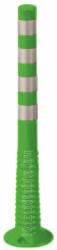  Parkolásgátló oszlop, elhajló, ZÖLD/TPU-TPE 80x1000 mm