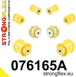 076165A: Front suspension and ream beam bush kit SPORT