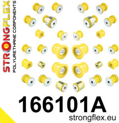  166101A: Full suspension polyurethane bush kit SPORT