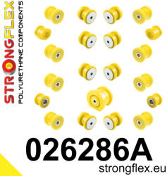  026286A: Full suspension polyurethane bush kit SPORT
