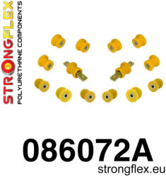 Strongflex 086072A: Rear suspension bush kit (no bushes 081105B) SPORT