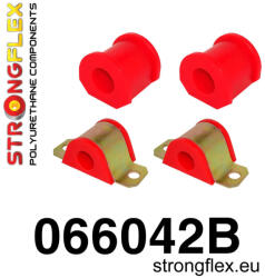 066042B: Front anti roll bar bush kit polyurethane