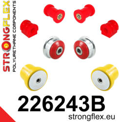  226243B: Front suspension and ream beam bush kit