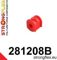 281208B: Rear anti roll bar bush
