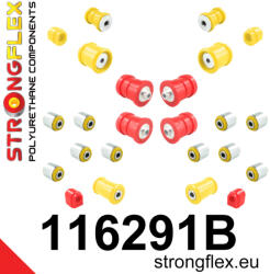  116291B: Full suspension polyurethane bush kit