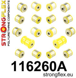  116260A: Rear suspension bush kit SPORT