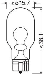 OSRAM Bec 12v W16w Original Set 10 Buc Osram