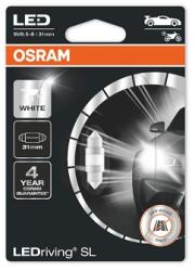 OSRAM BEC AUXILIAR CU LED 12V (C5W 31mm) WHITE 6000K BLI 1 BUC OSRAM
