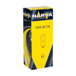 NARVA Bec Semnalizare 24v P21w Set 10 Buc Narva