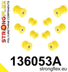  136053A: Front and rear suspension bush kit SPORT
