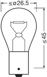 OSRAM Set 2 Becuri 12v P21w Original Blister Osram