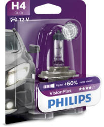 Philips BEC FAR H4 P43t 60 55W 12V VISION PLUS PHILIPS