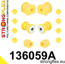  136059A: Front suspension bush kit SPORT