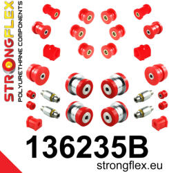  136235B: Full suspension polyurethane bush kit