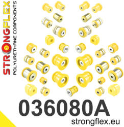  036080A: Full suspension polyurethane bush kit SPORT