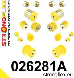  026281A: Front suspension and ream beam bush kit SPORT