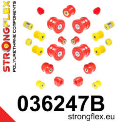  036247B: Full suspension polyurethane bush kit