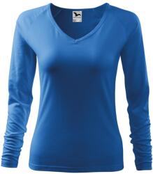 MALFINI Tricou cu mănecă lungă pentru femei Elegance - Albastru azur | 2XL (1271417)