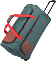 Travelite Basics Fresh Wheeled duffle L Green/orange Valiza
