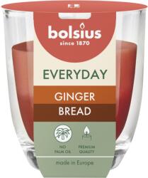 Bolsius Üveg Everyday 70X80Mm Duotone Ginger Bread, Illatgyertya