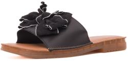 PASS Collection Papuci dama din piele naturala, PASS Collection, 5VXA60015A 01-N, negru