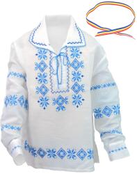 Handmade in RO Ie Tradițională pentru Băieți, Cusută Manual - 0-1 ani (ib01)
