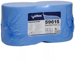 Celtex Superblue Food ipari törlő cellulóz kék 3 réteg 150m 500 lap 26, 5x30cm 2 tekercs/zsugor 59615 (HG0688)