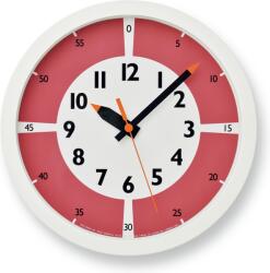 Lemnos Ceas de perete Fun Pun Color 24, 8 cm roșu (YD15-01 RE)