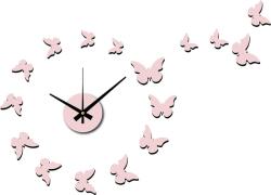 Karlsson Ceas de perete Butterfly 35 cm roz deschis (KA6000LP)