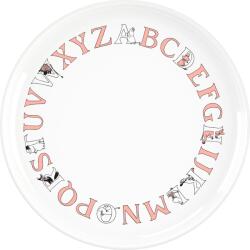 Rig-Tig Farfurie pentru copii ABC Momini roz somon (Z00704) Set pentru masa bebelusi