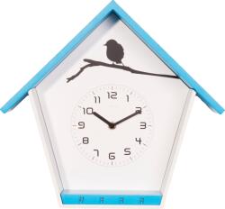 NeXtime Ceas de perete Cuckey albastru (3109bl)