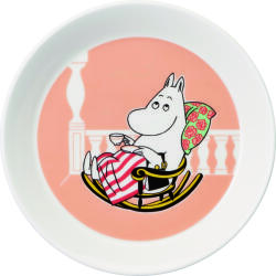 Arabia Finland Farfurie Arabia Finland Momini Momimama 19 cm roz caisă (1057215) Set pentru masa bebelusi