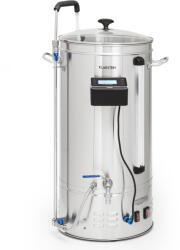 Klarstein Brauheld Smart 45, cefréző üst, 45 l, 2500 W, 100°C, keringető szivattyú, rozsdamentes acél (BRD3-BrauheldSmart45) (BRD3-BrauheldSmart45)