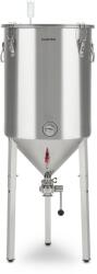 Klarstein Gärkeller Pro XL, erjesztő edény, 60 l, élesztő leeresztő szelep, rozsdamentes acél (BRD3-Conical-60) (BRD3-Conical-60)