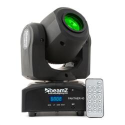 Beamz Panther 40, 45 W, LED forgófej, moving-head, 7 minta, 7 szín, DMX, infravörös távirányító (150.461) (150.461)