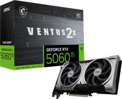MSI GeForce RTX 5060 Ti VENTUS 2X OC PLUS 16GB GDDR7 128bit (G506T-16V2CP) Videokártya